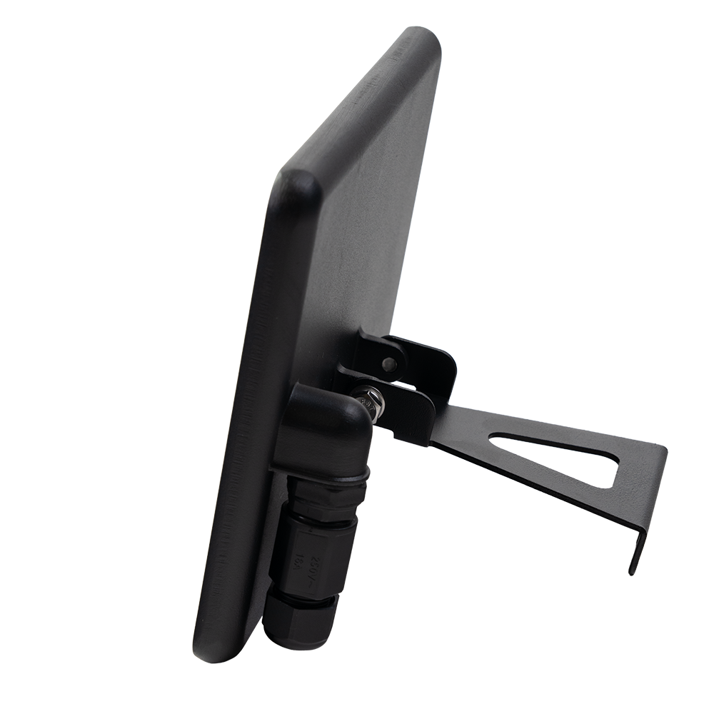 LED-Fluter mit Schnellverbinder, 50 W, 4000 K (neutralweiß), 5000 lm, schwarz, IP65