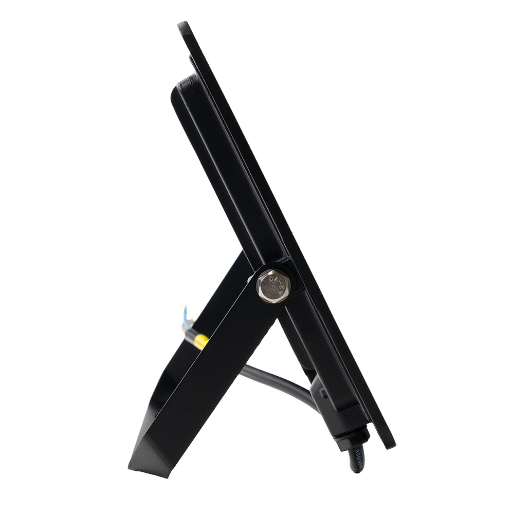 RGB LED-Fluter, 100 W, schwarz, IP65, mit Fernbedienung, RGBW-Farbwechsel