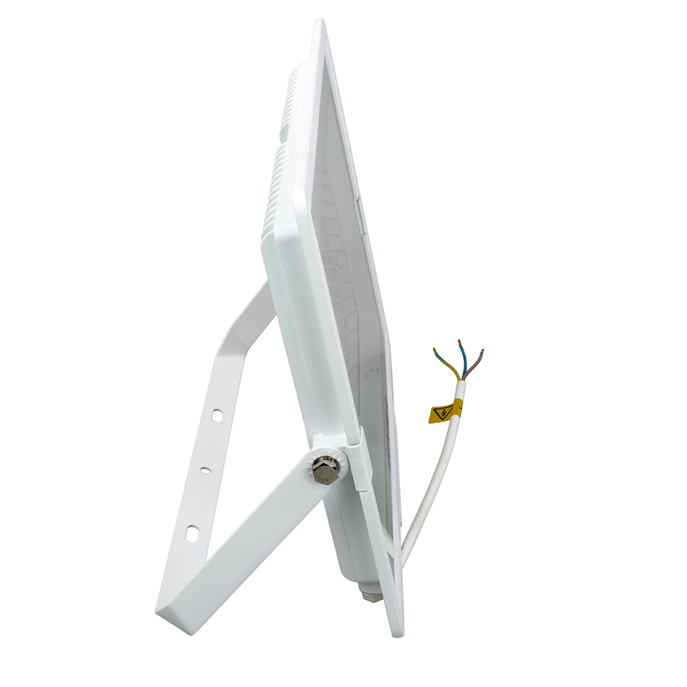 5er Pack LED-Fluter, 200 W, 4000 K (neutralweiß), 20000 lm, weiß, IP65.