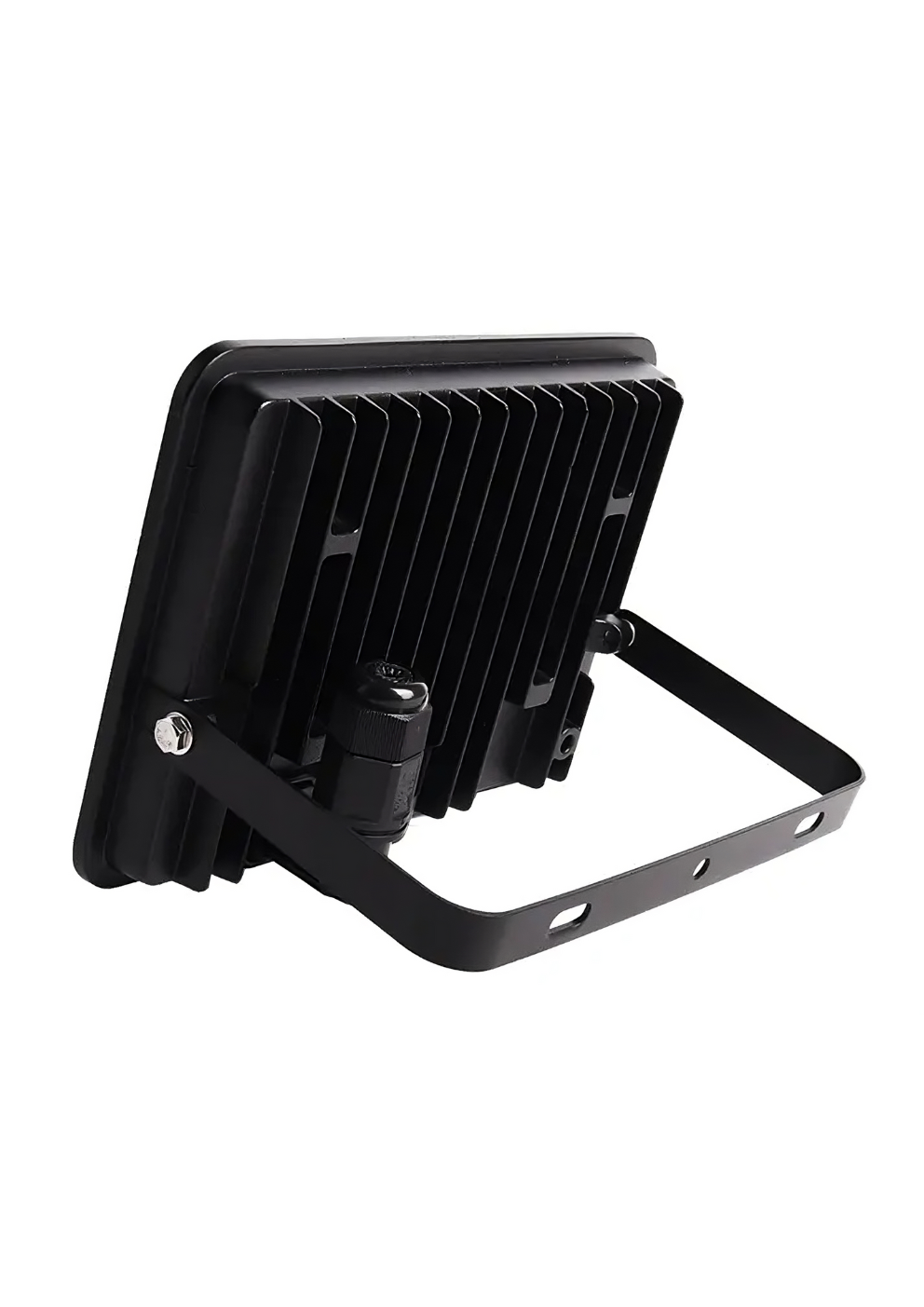 LED-Fluter mit Schnellverbinder & Bewegungsmelder, rahmenloses Design, 50 W, 4000 K (neutralweiß), 5000 lm, IP44.