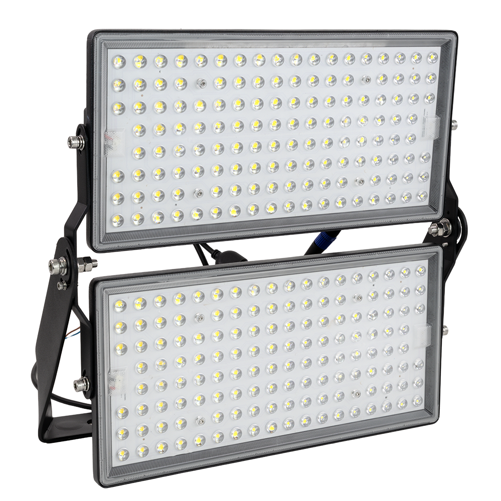 Stadion Fluter, 500 W, 4000 K (neutralweiß), 67500 lm, IP65, hohe Energieeffizienz, Großflächenstrahler