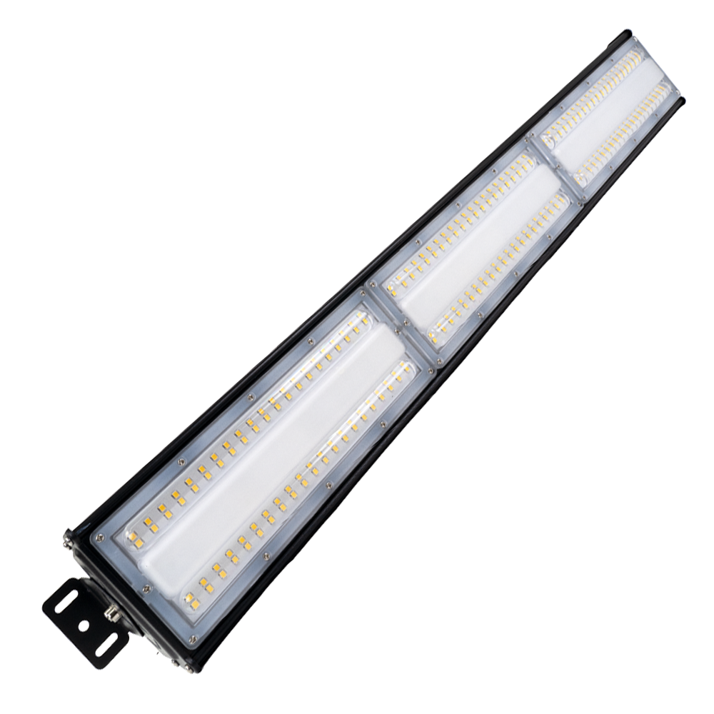 LED-Hallenleuchte, linear, 150 W, 18000 lm, 5000 K (neutralweiß), IP65, EPISTAR LED, schwarz