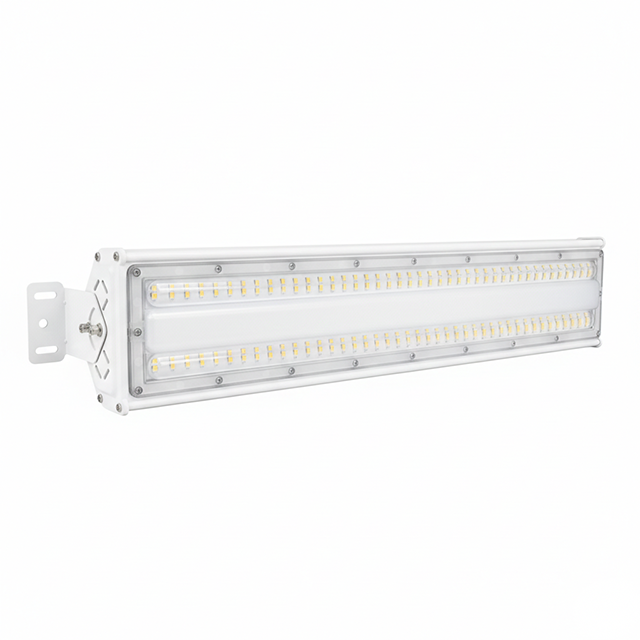 LED-Hallenleuchte, linear, 100 W, 12000 lm, 5000 K (neutralweiß), IP65, EPISTAR LED, weiß