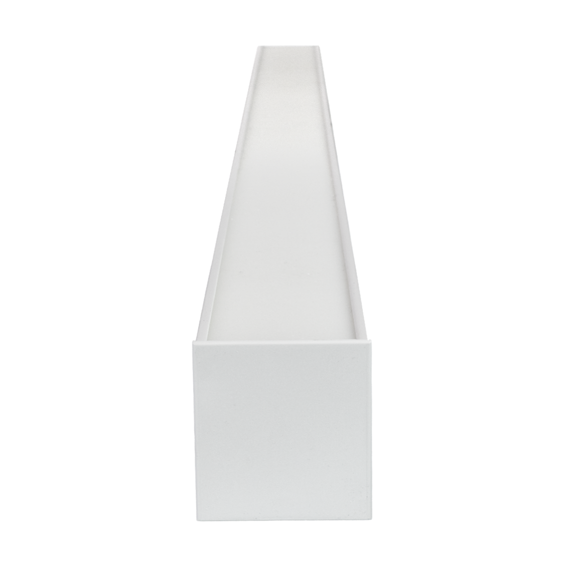LED Büro-/Tresenleuchte, in Weiß, 120 cm, 40W, 4800 lm, 3000-6500 K (CCT), EAGLERISE Netzteil.
