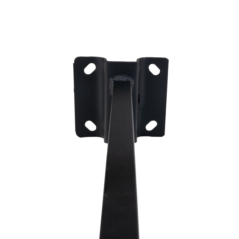 Wandhalterung für Fluter, Ausleger, 150x800mm, schwarz