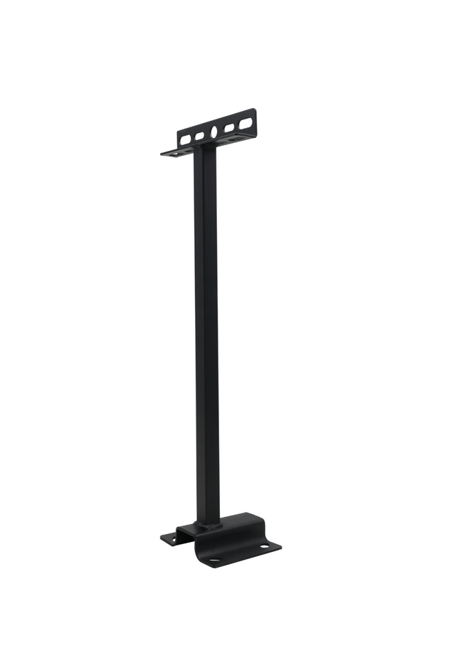 Wandhalterung für Fluter, Ausleger, 150x500mm, schwarz.