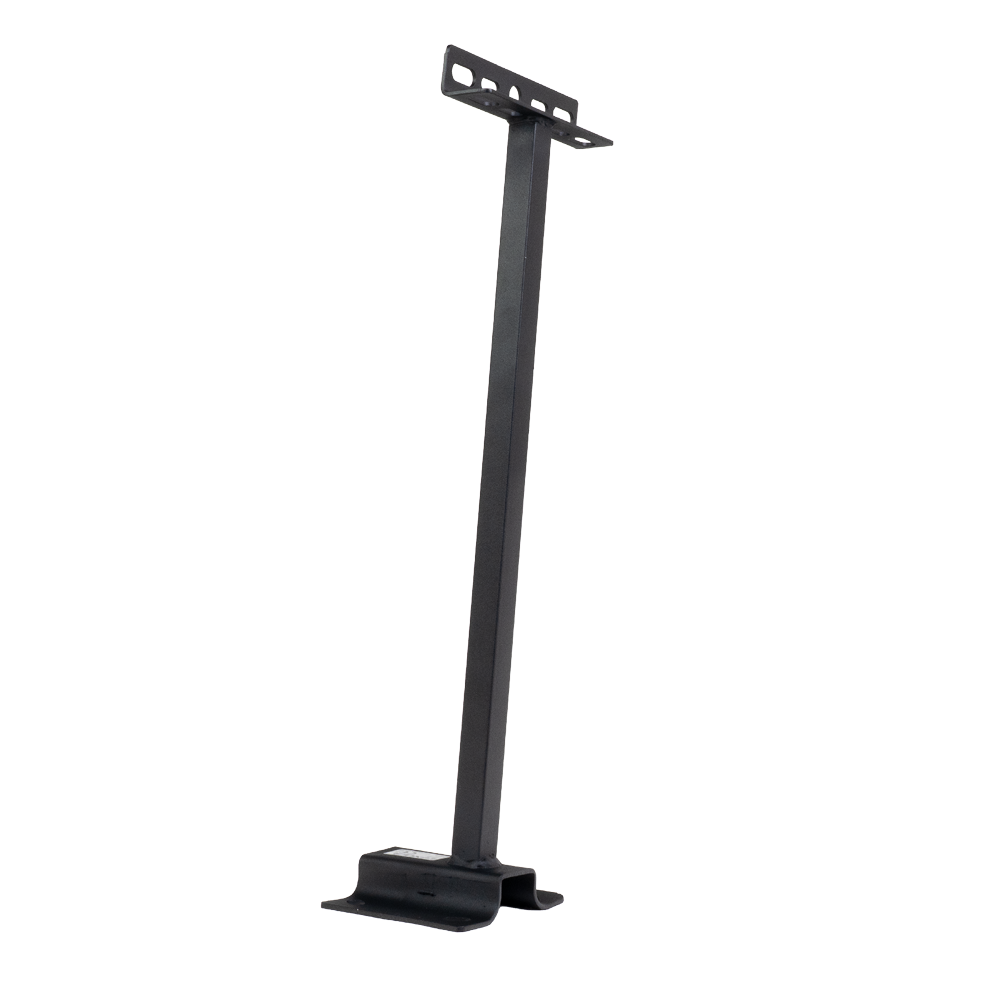 Wandhalterung für Fluter, Ausleger, 150x800mm, schwarz