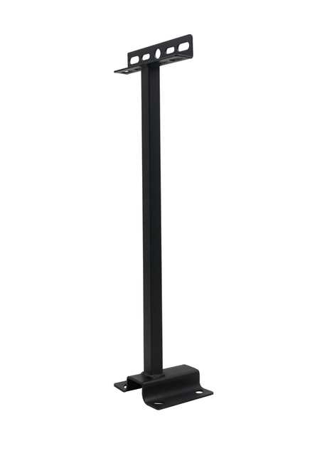 Wandhalterung für Fluter, Ausleger, 150x800mm, schwarz.