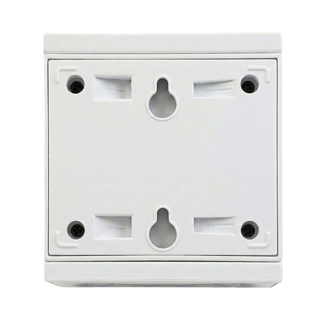 Solar LED Wandleuchte mit drehbarem Lichtkopf und Solarpanel, PIR-Sensor, IP65 und 3 CCT mit Akku, weiß