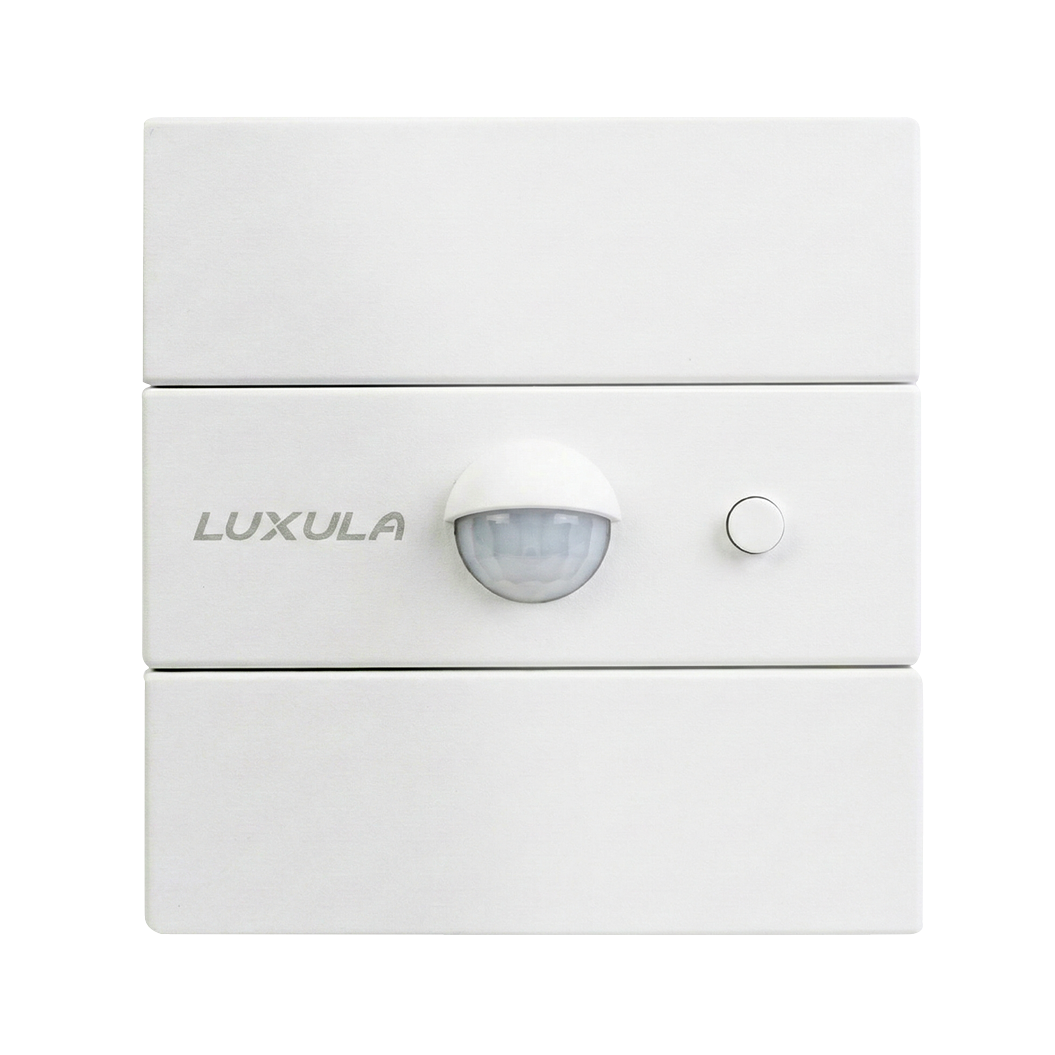 Solar LED Wandleuchte mit drehbarem Lichtkopf und Solarpanel, PIR-Sensor, IP65 und 3 CCT mit Akku, weiß