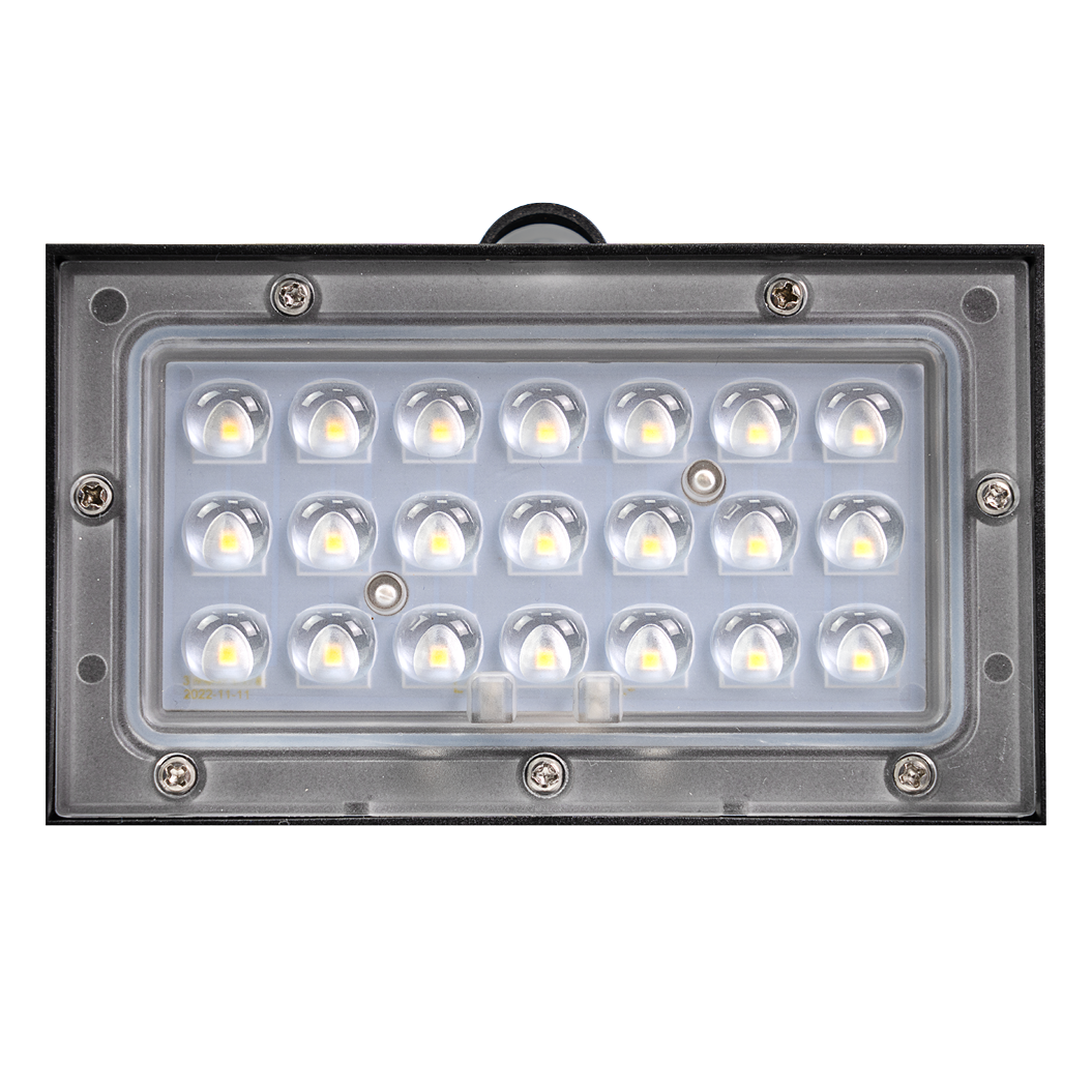 Solar LED Wandleuchte Up/Down, PIR-Sensor, IP65, Warmweiß (3000 K), mit Akku