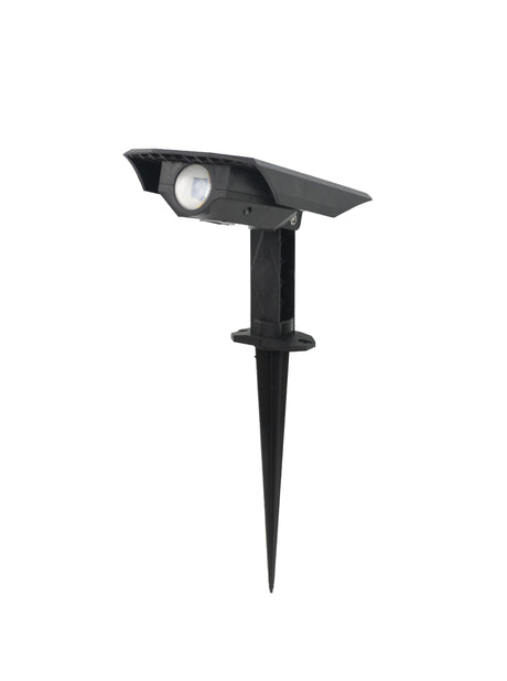 Solar Gartenstrahler, mit verstellbarem Lichtwinkel, 8 Stunden Leuchtdauer, 4000 K (neutralweiß), IP54-Wasserdicht, Gartenspot.