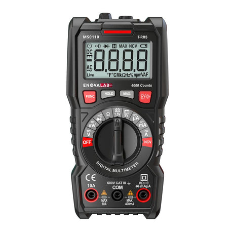 TrueRMS Digital-Multimeter, 4.000 Counts.