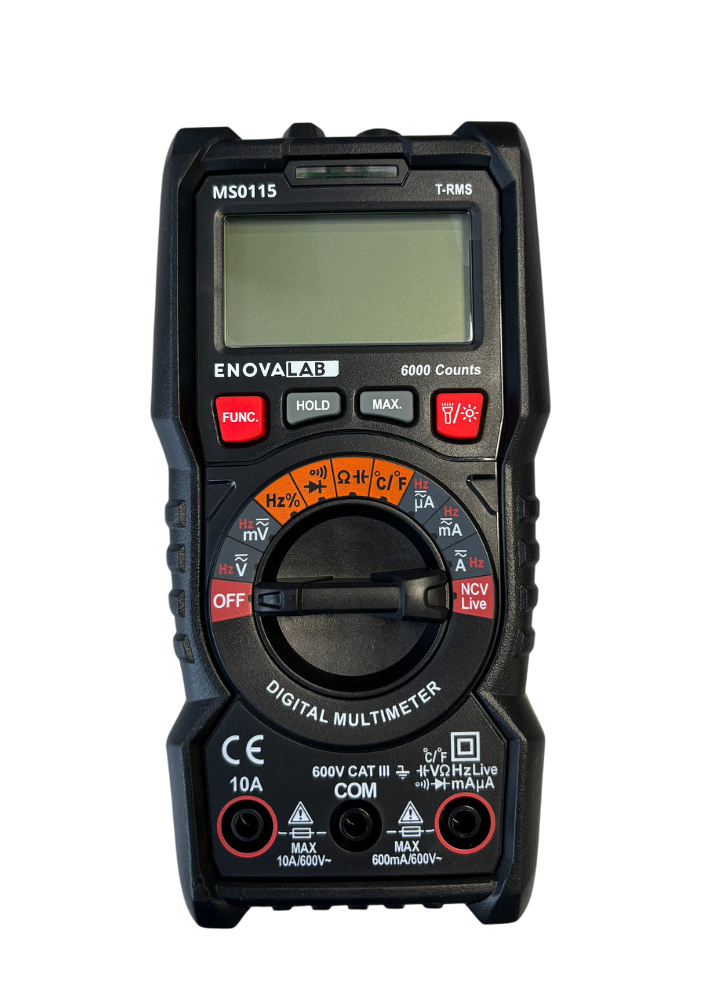 TrueRMS Digital-Multimeter, 6.000 Counts.