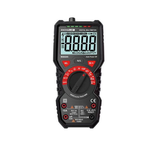 Digital-Multimeter, 6.000 Counts mit NCV.