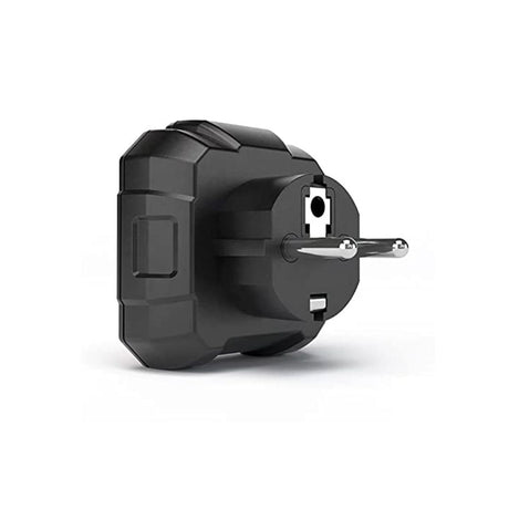 Steckdosentester mit RCD-Prüfung und LCD.