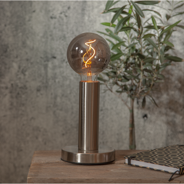 LED-Leuchte, E27 Sockel, G95, Decoled Grace Smoke.