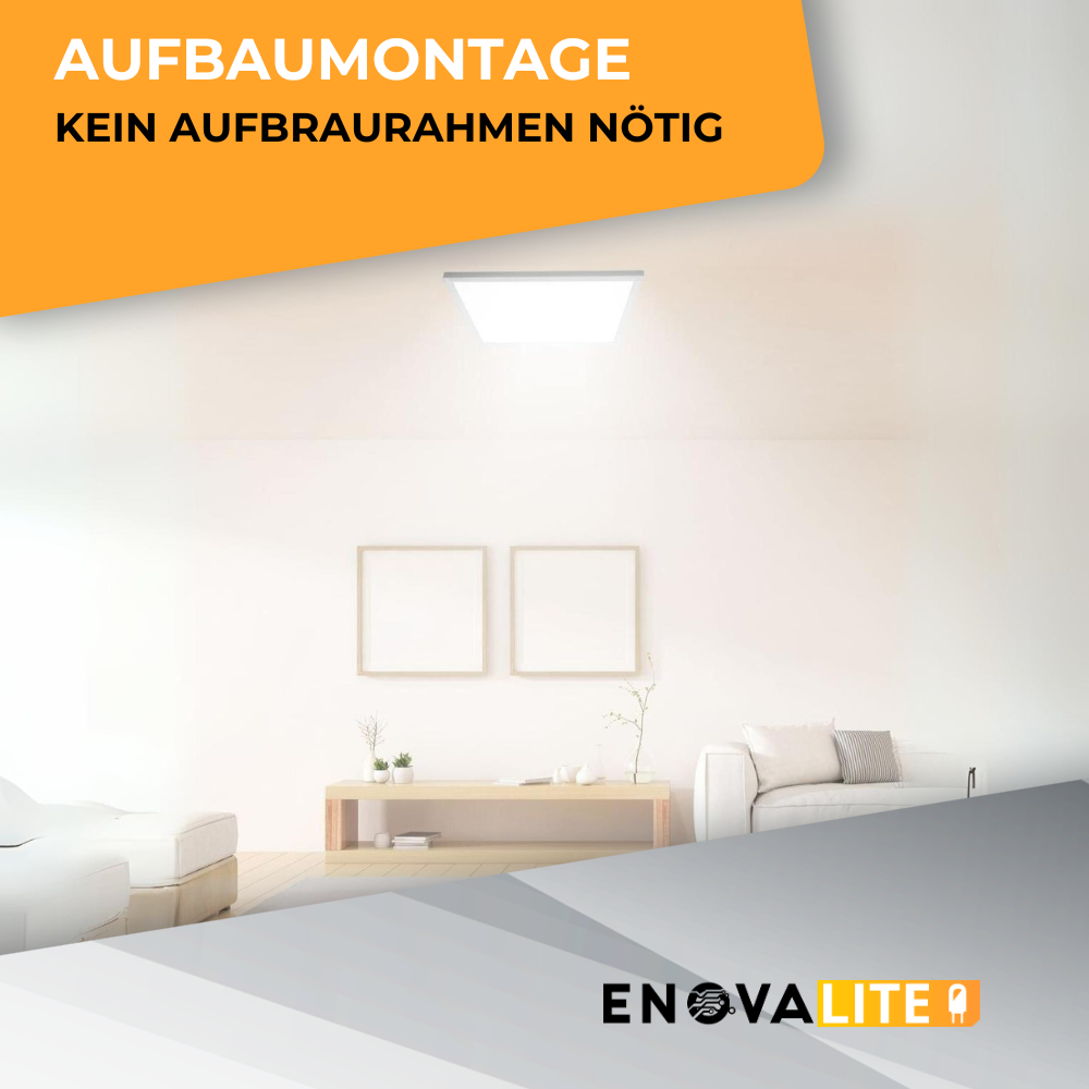 LED Panel SLIM, Aufbaupanel, UGR<19, 120x30 cm, 30 W, 3300 lm, 4000 K.
