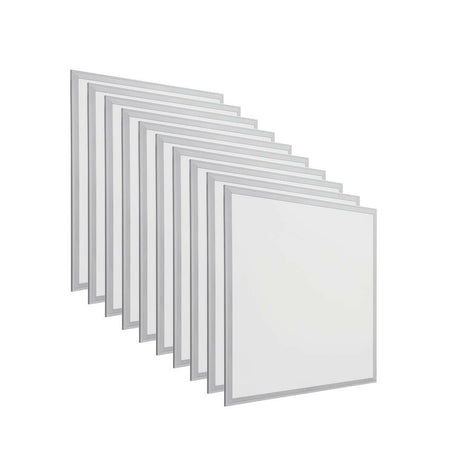 10er Pack Backlight-LED-Panel, 60x60 cm, 25 W, 4000 lm, 4500 K.