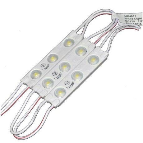 20er-Pack LED-SMD 3 Modul, 2835, 0,72 W, 80 lm, IP65,  rote Lichtfarbe  Lichttechnik24.de.
