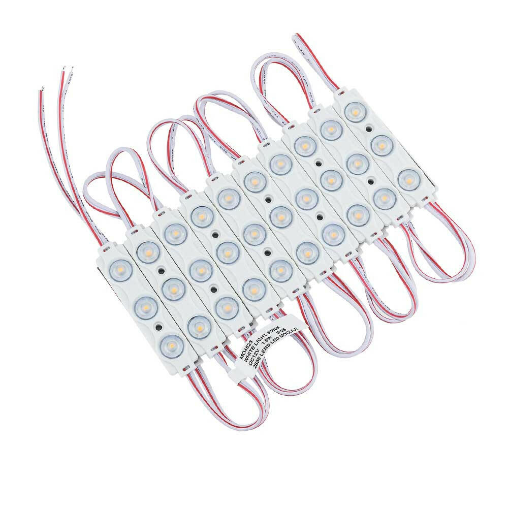 20er-Pack LED-SMD 3 Modul, 2835, 1,5 W, 120 lm, IP65, 3000 K.