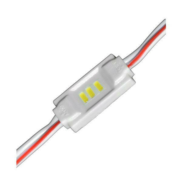 20er-Pack LED-SMD 3 Modul, 3014, 0,36 W, 30 lm,  IP65, grün  Lichttechnik24.de.