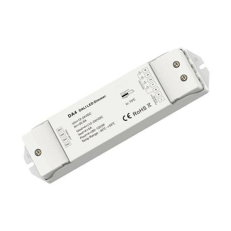 4 Kanal DALI LED Dimmer mit Konstantspannung.