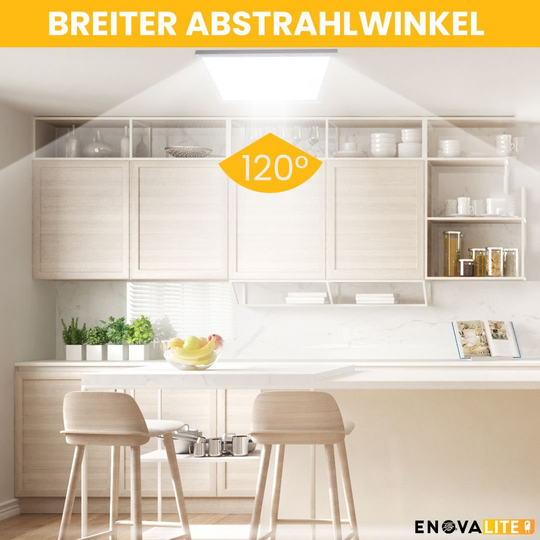 4er Pack LED Panel, 60x60 cm, 36 W, 3600 lm, 4000 K,Philips Driver.