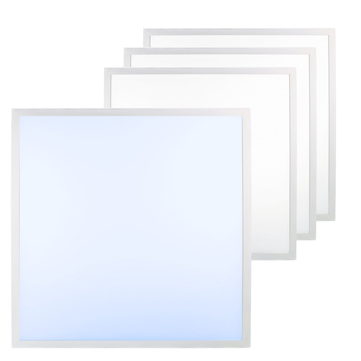 4er Pack LED Panel, 62x62 cm, 36 W, 3600 lm, 6000 K, UGR<19, Philips Driver.