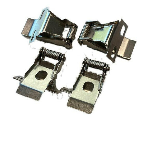 4er Set Federklemmen zur Einbaumontage von LED-Panels.