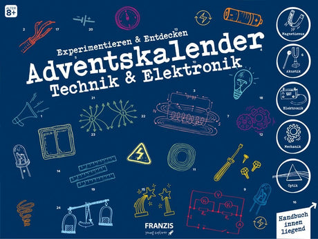 Adventskalender Experimentieren & Entdecken  Lichttechnik24.de.