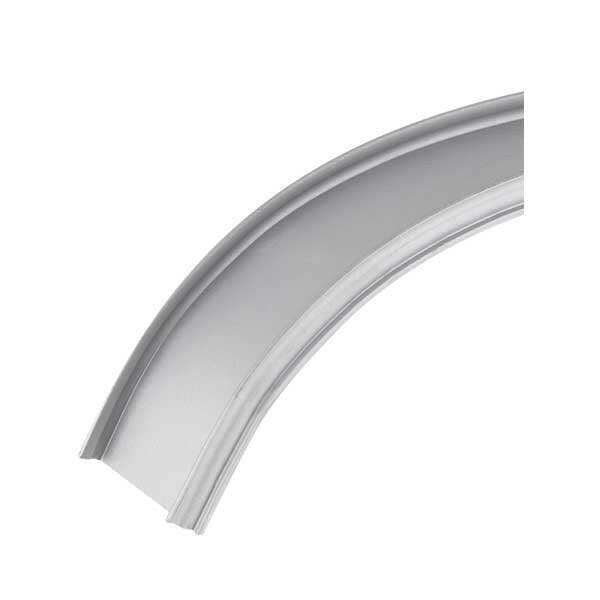 Aluprofil-Set, für LED-Streifen, flexibel, Aufbau, mit Diffusor und Clips, 1m.
