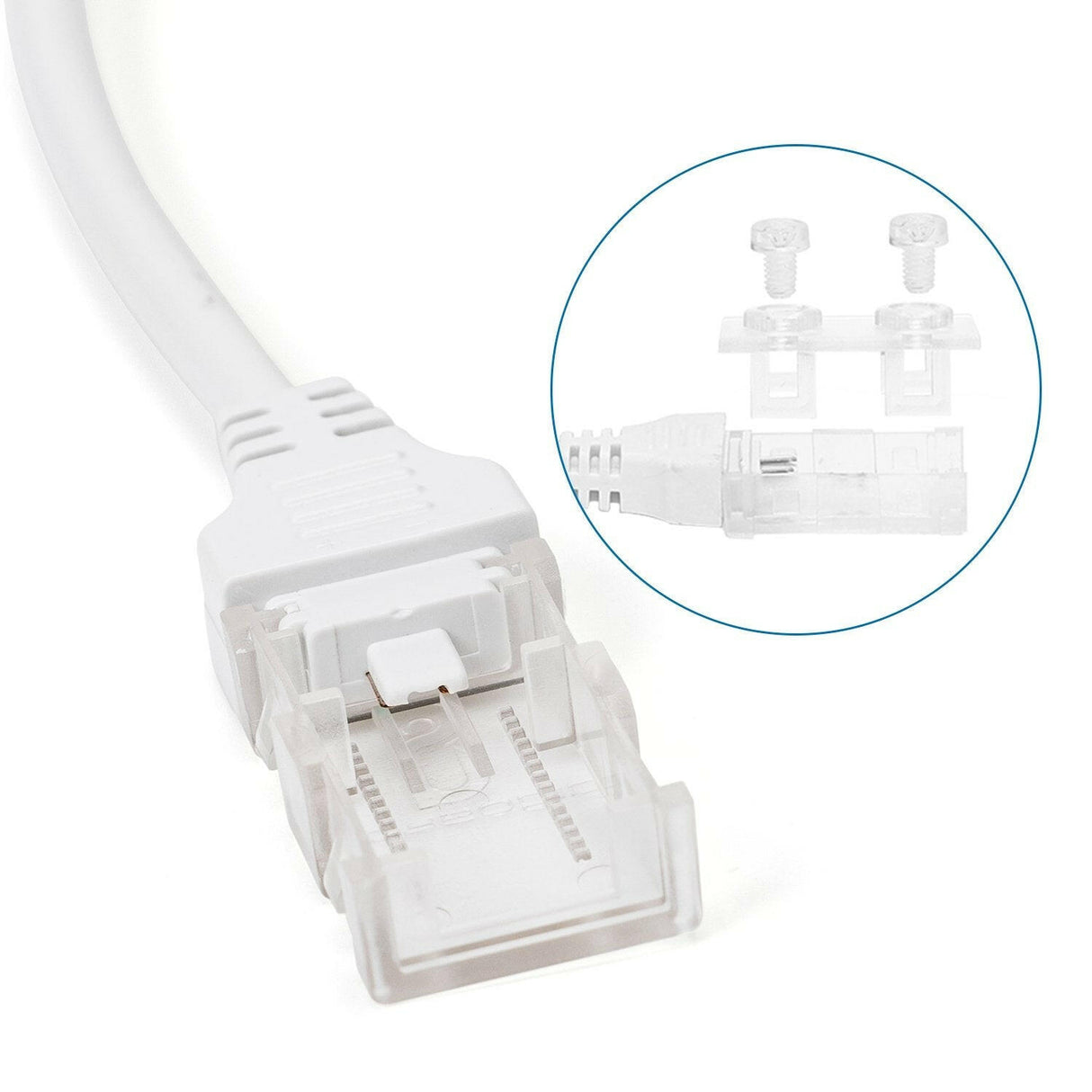 Anschlussleitung für LED-Leuchtstreifen 2835, 8 mm.