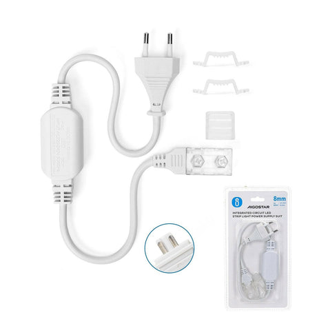 Anschlussleitung für LED-Leuchtstreifen 2835, 8 mm.