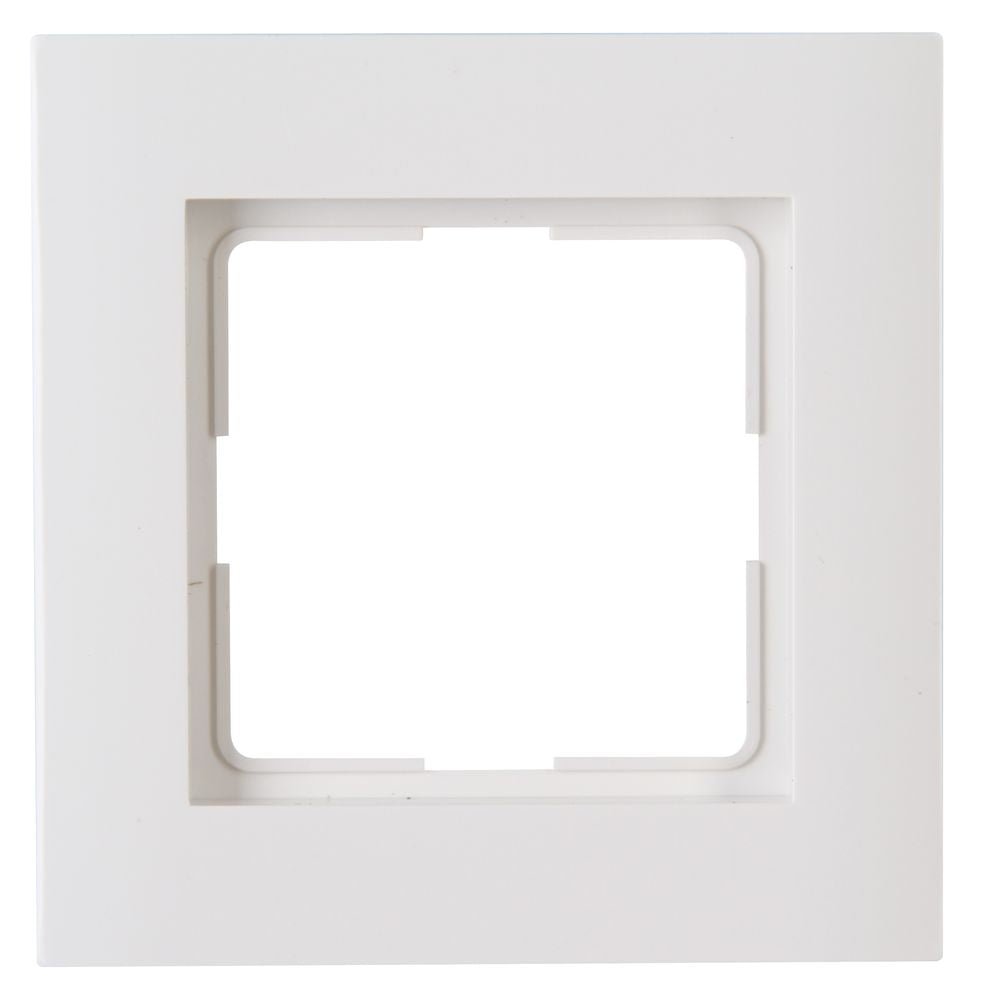 ATHENIS, Abdeckrahmen, 1-fach, reinweiß.
