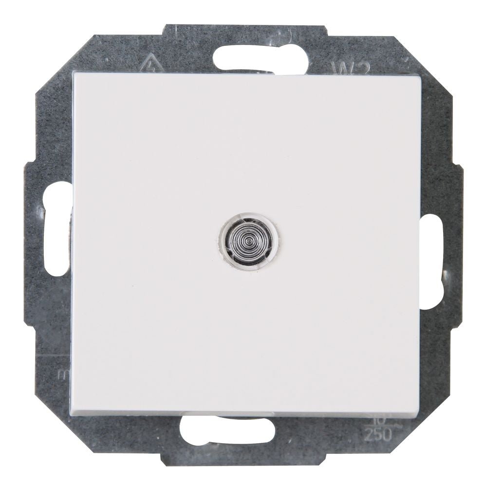 ATHENIS, Aus- Wechselschalter, beleuchtet , UP, reinweiß.