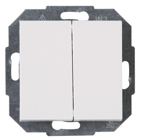 ATHENIS, Serienschalter, UP, reinweiß.