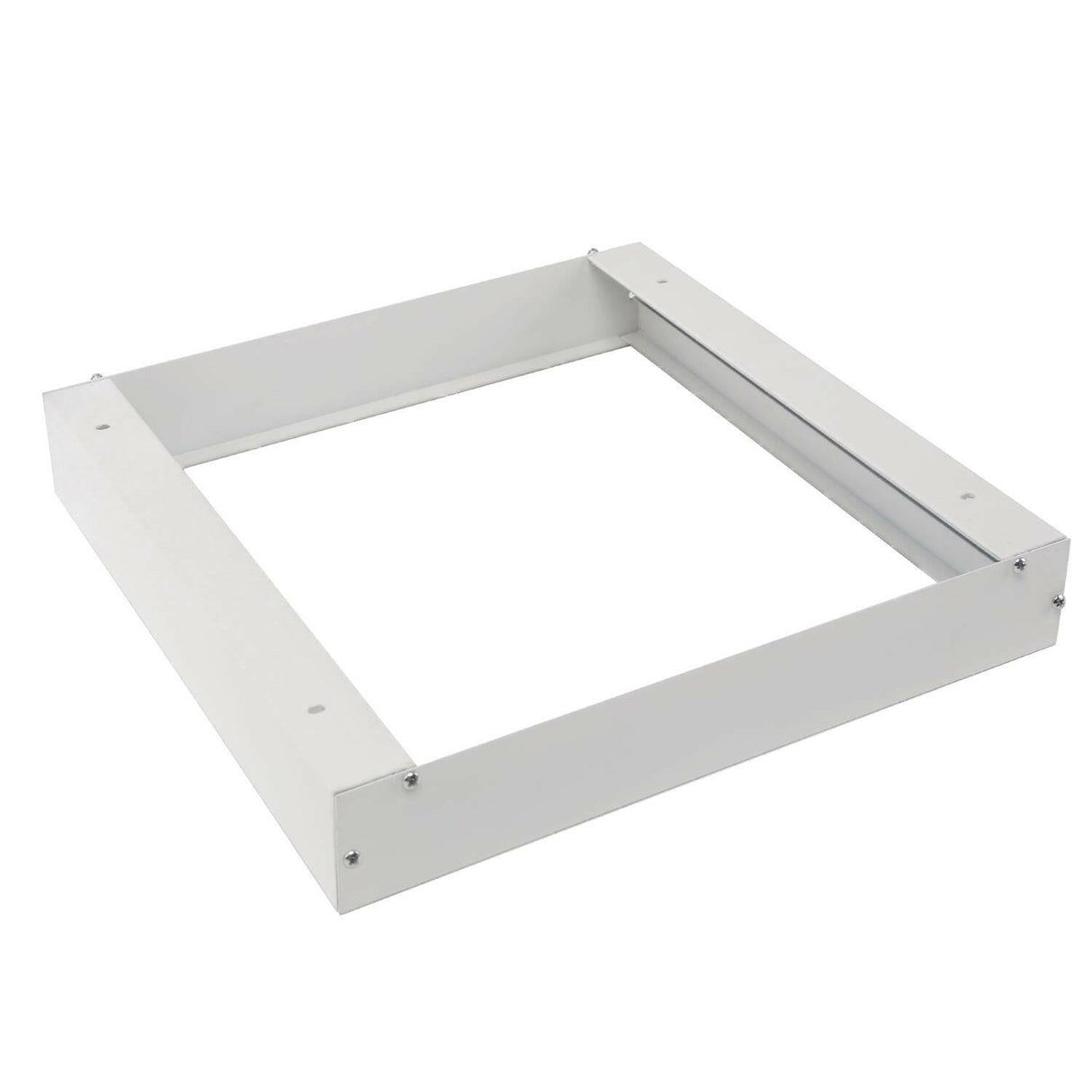 Aufbaurahmen für LED-Panel, 30x30 cm, weiß.