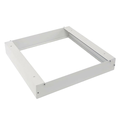 Aufbaurahmen für LED-Panel, 30x30 cm, weiß.