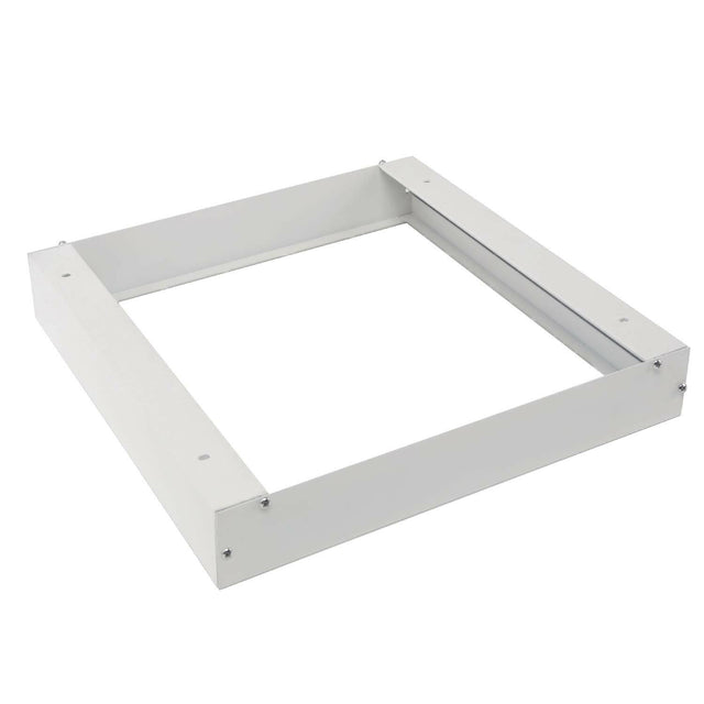 Aufbaurahmen für LED-Panel, 30x30 cm, weiß.