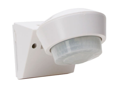 Bewegungsmelder 240°, 16 m, 230 VAC, weiß.