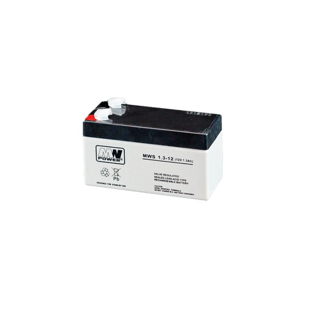 Blei-Vlies-Akku, 12 V, 1,3 Ah.