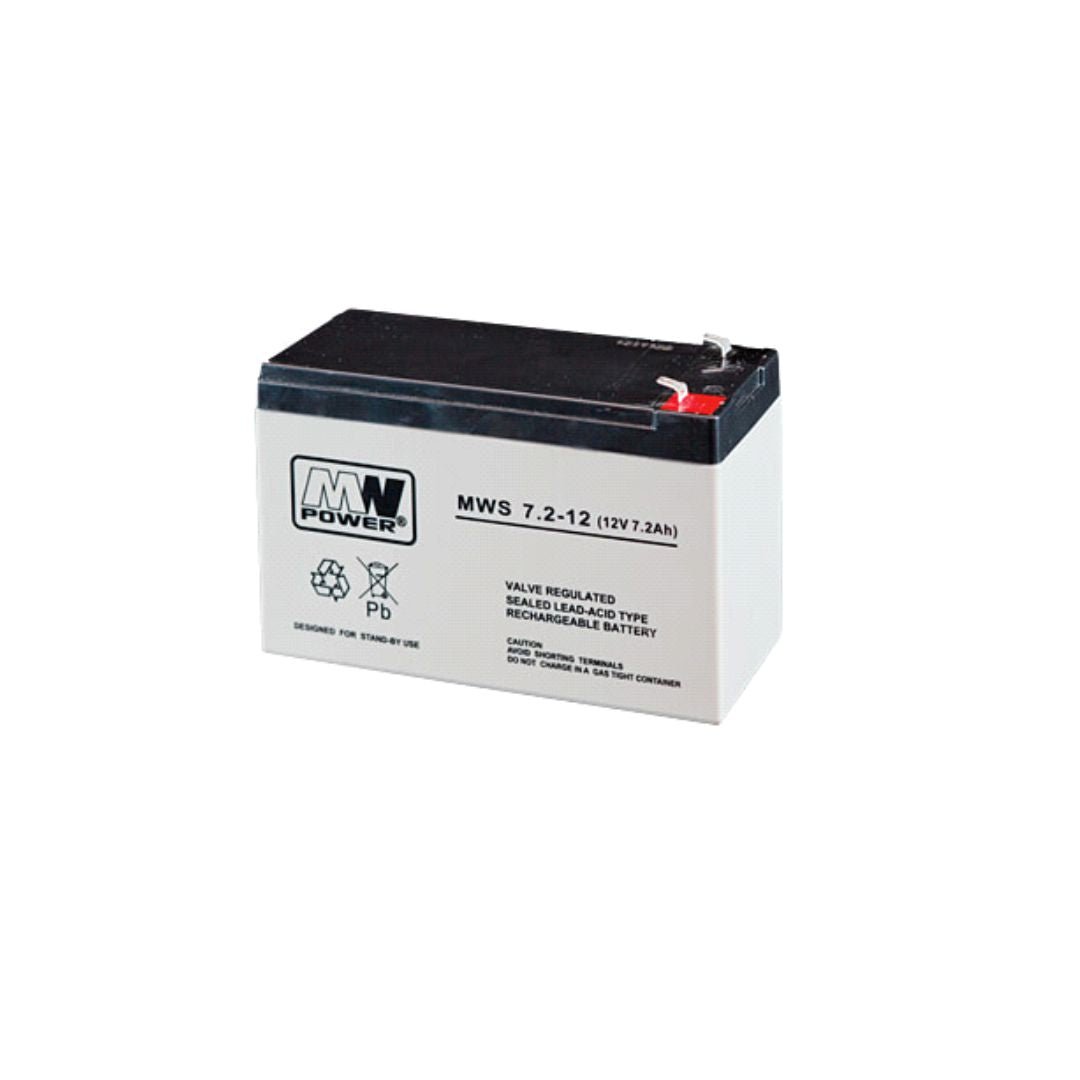 Blei-Vlies-Akku, 12 V, 7,2 Ah.