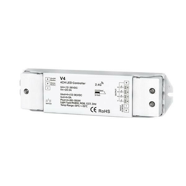 Controller, LED-Streifen, RGBW, bis 720 W.