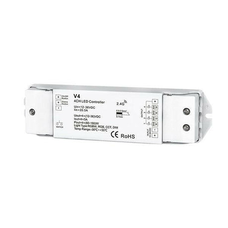 Controller, LED-Streifen, RGBW, bis 720 W.