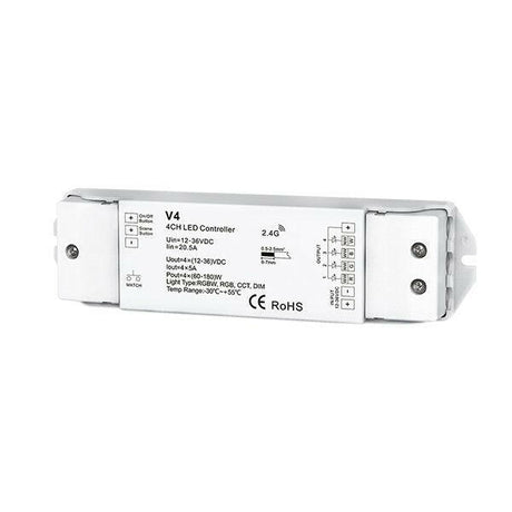 Controller, LED-Streifen, RGBW, bis 720 W  Lichttechnik24.de.