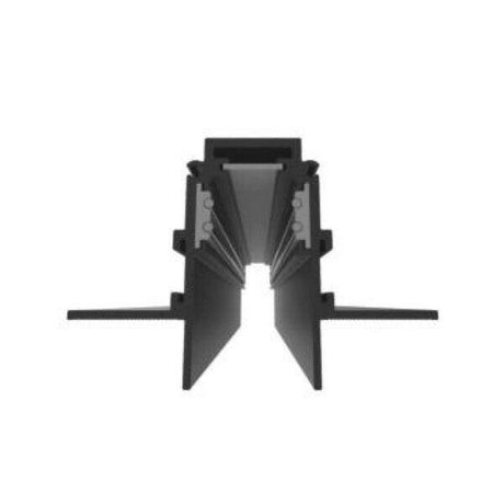 Deckeneinbau-Lichtsystem, innen, 2  m, schwarz, R20B, magnetisch.
