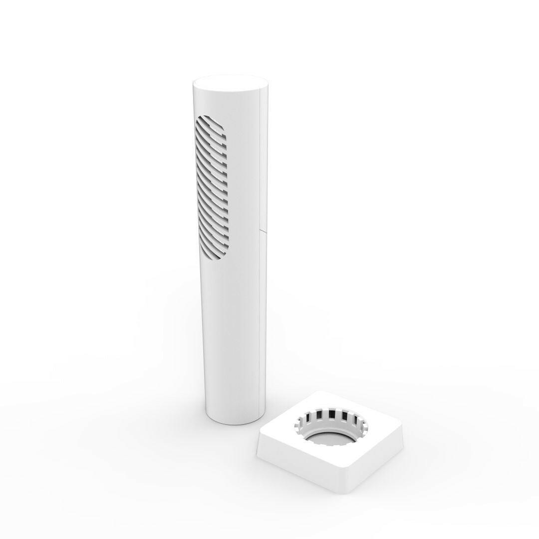 Desinfektions- und Sterilisationslampe UV-C LED Handlampe, weiß, wiederaufladbar.