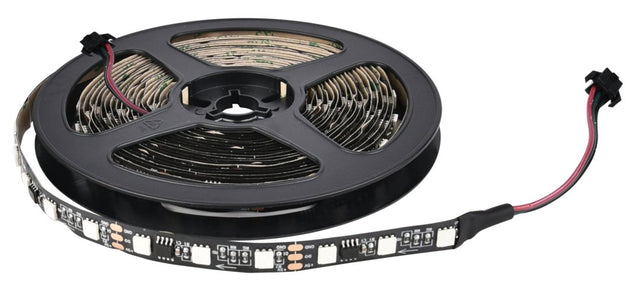 Digitaler LED-Streifen in RGB Farben, 5 Meter Länge, 60LED/m, 5 V, 10 mm, WS2812b.