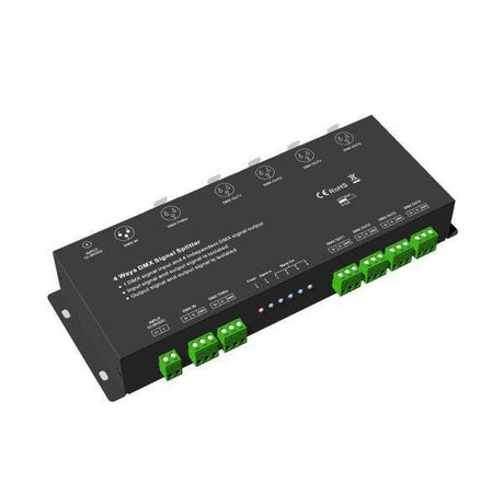DMX 4-Fach Splitter.